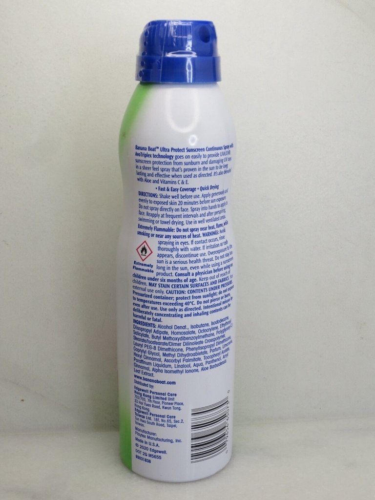 BANANA BOAT ULTRA PROTECT SPF50 SUNSCREEN SPRAY