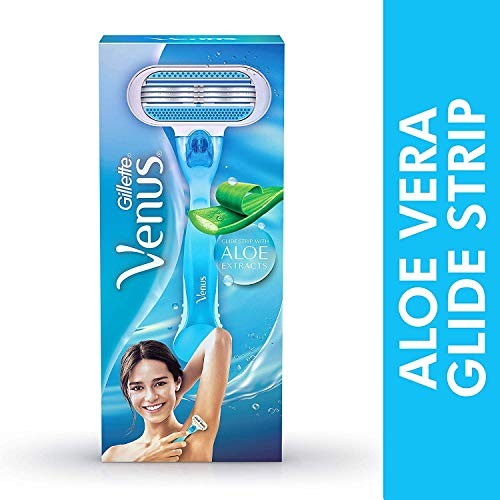 GILLETTE VENUS SMOOTH SENSITIVE WITH ALOE VERA 