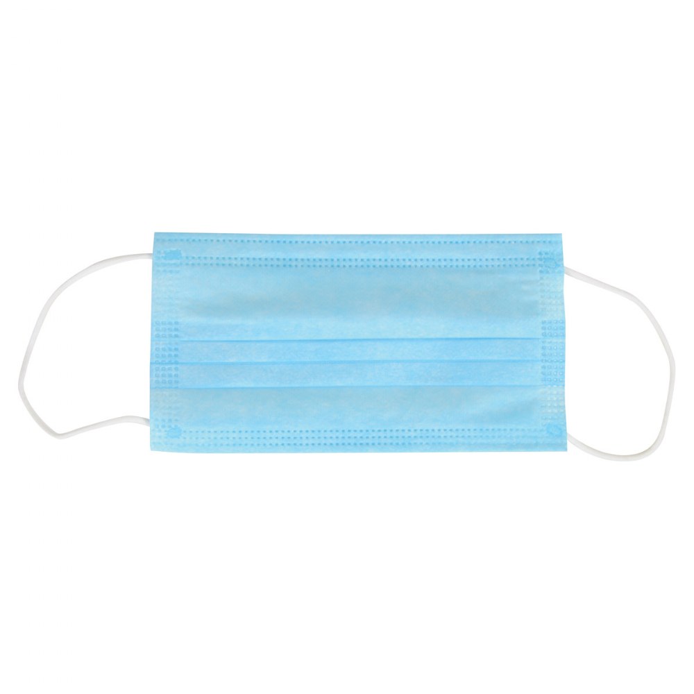 Disposable Adults Blue Face Mask 50/Box