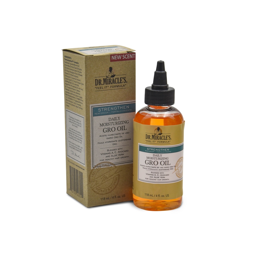 Dr. Miracle'S Strengthen Daily Moisturizing Gro Oil 118ml