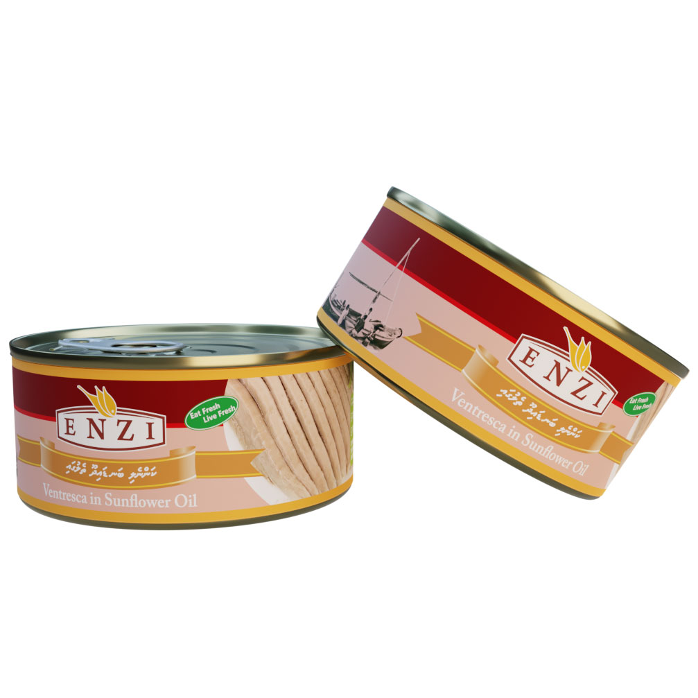 Enzi Ventresca In Sunflower Oil 185g