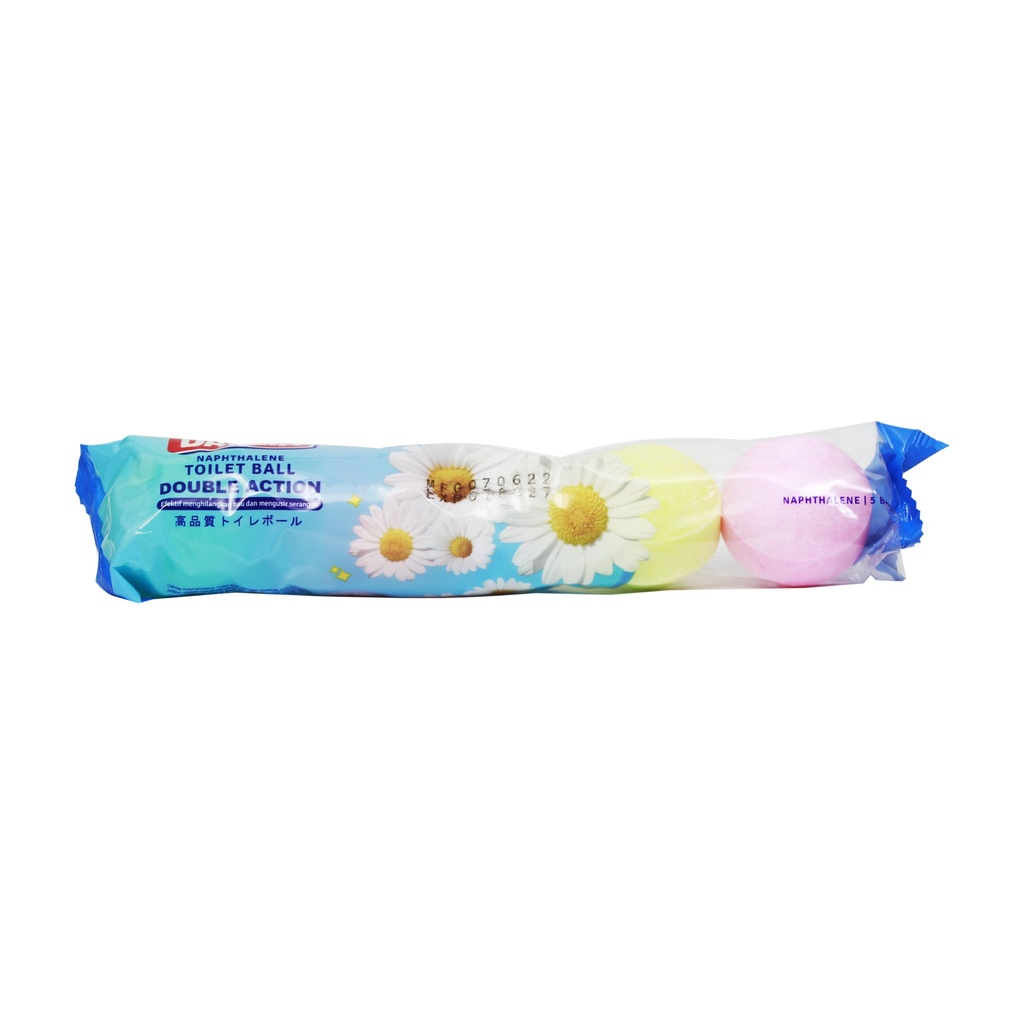 Dahlia Napthalene Toilet Ball 5'S K-33W 175g