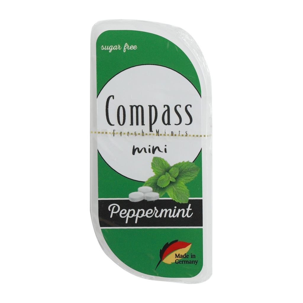 COMPASS MINTS MINI PEPPERMINT 7G