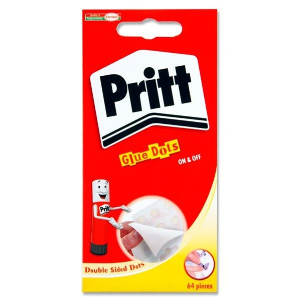 Pritt Removable Glue Spots 64'S