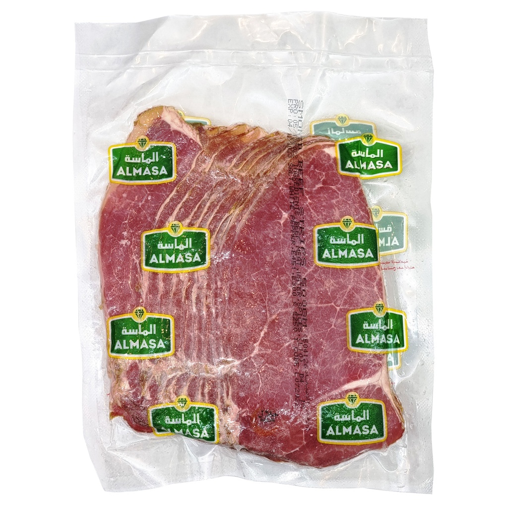 Al Masa Smoked Beef Strips 500g