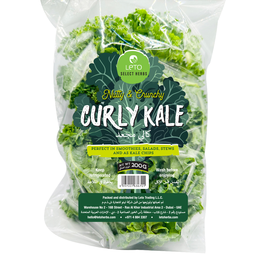 LETO CURLY KALE 100G