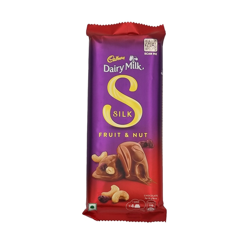 CADBURY DAIRY MILK SILK FRUIT & NUT 129G