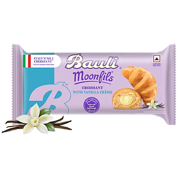 Bauli Moonfils Croissant Vanilla Cream 45g
