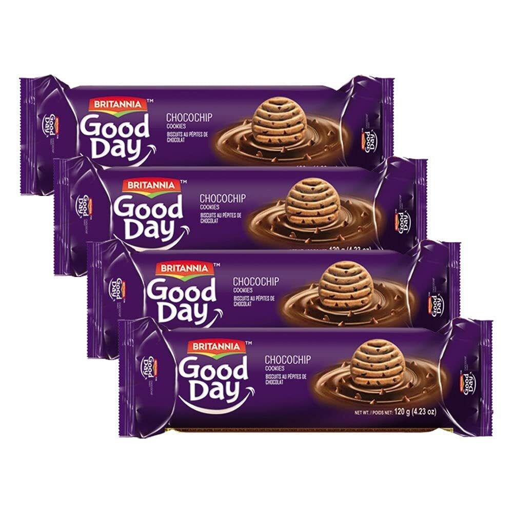 BRITANNIA GOOD DAY CHOCOCHIP COOKIES 120G