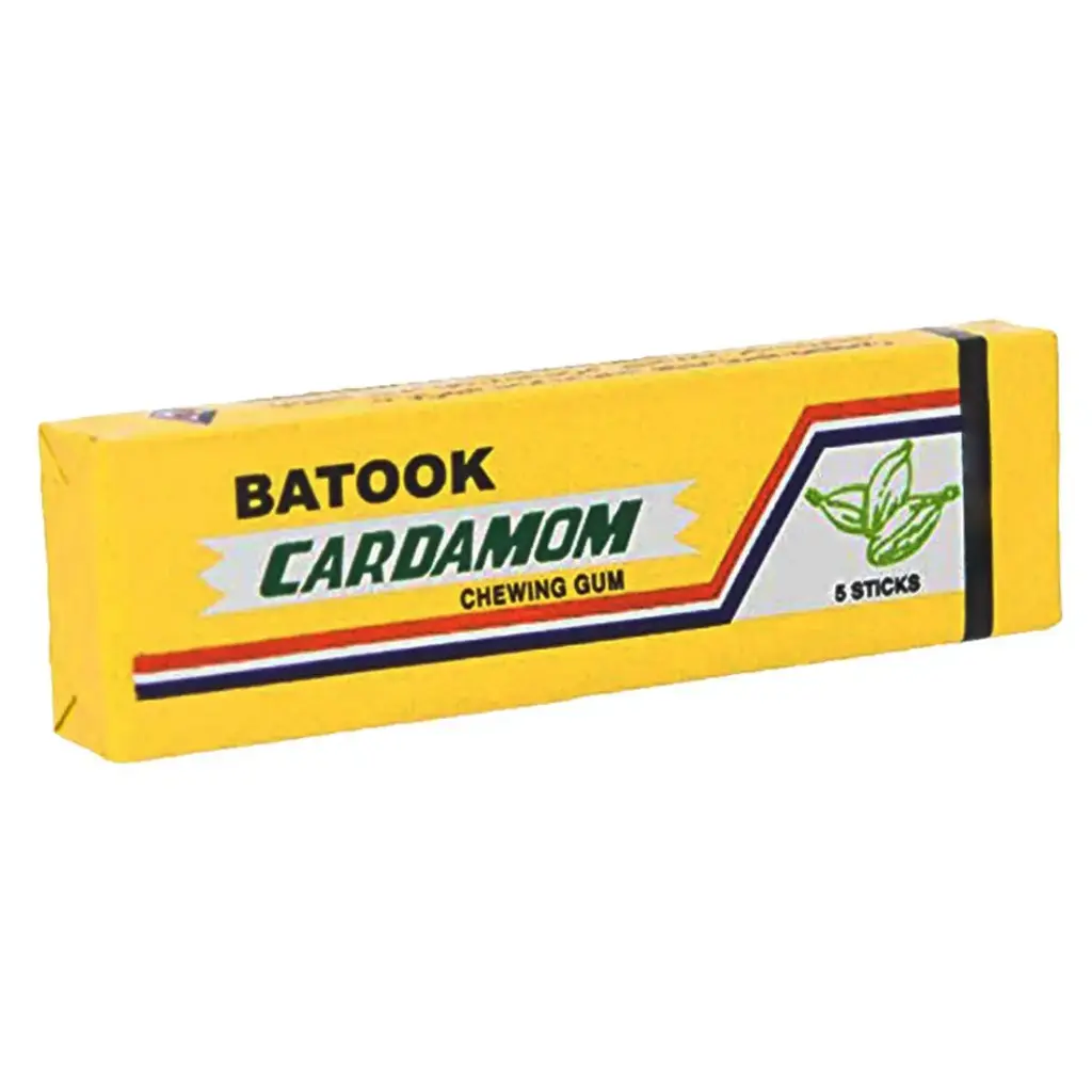 BATOOK CHEWING GUM CARDAMOM 5'S 12.5G