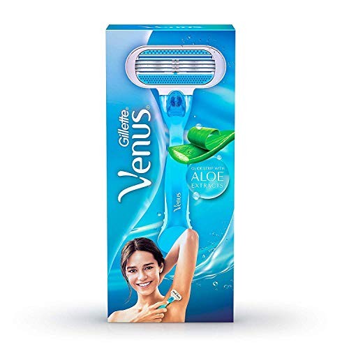 GILLETTE VENUS SMOOTH SENSITIVE WITH ALOE VERA 