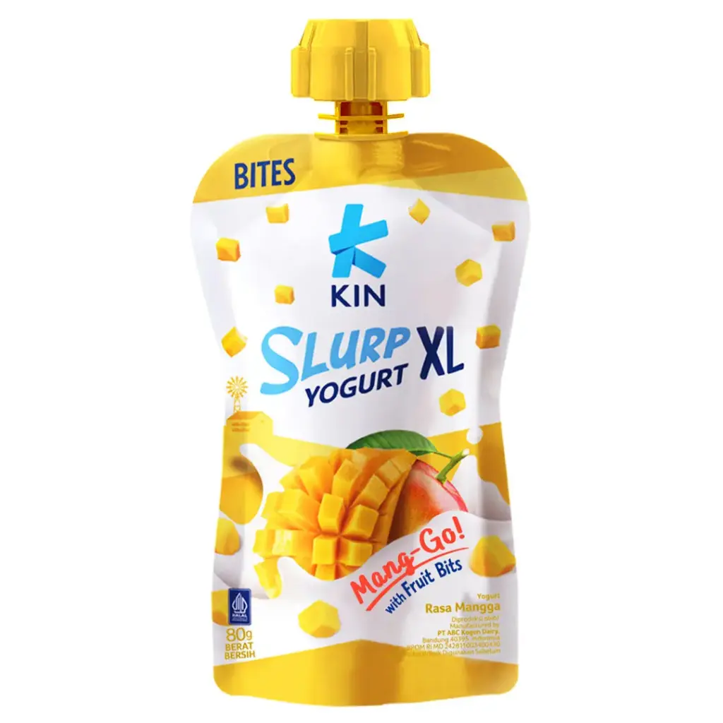 Kin Yoghurt Slurp Xl Mango 80g