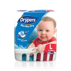 Drypers L 18'S