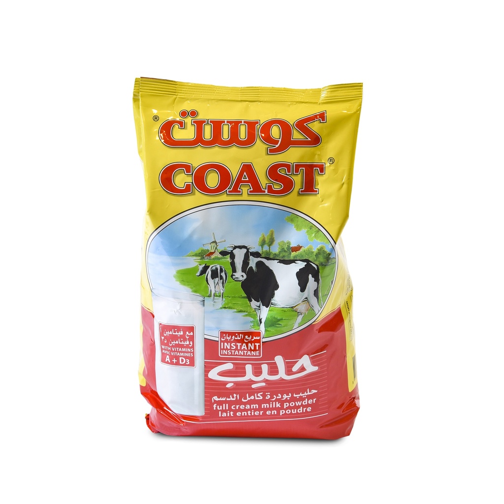 Coast Full Cream Milk Powder 800g Sachet