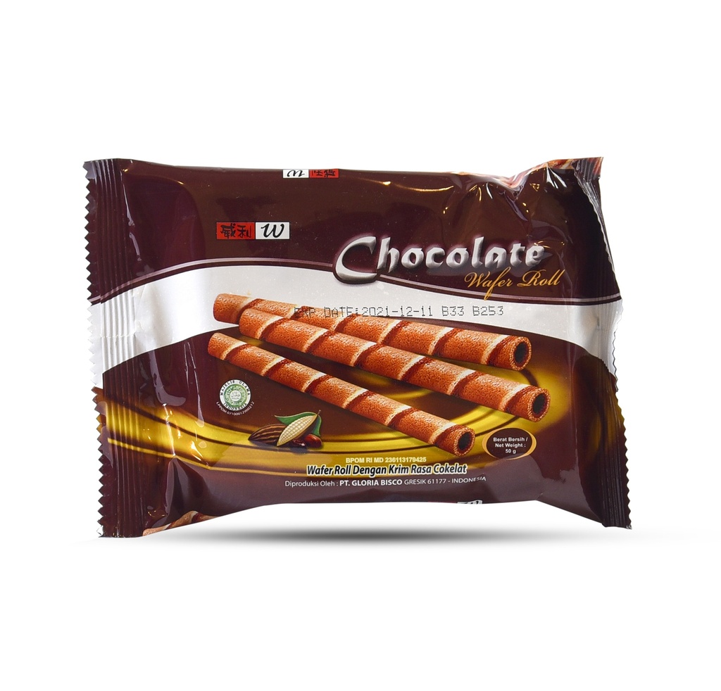 WAFER ROLL CHOCOLATE 40G