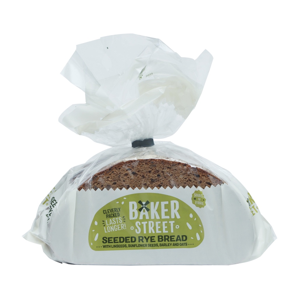 BAKER STREET SEEDED RYE BREAD 500G