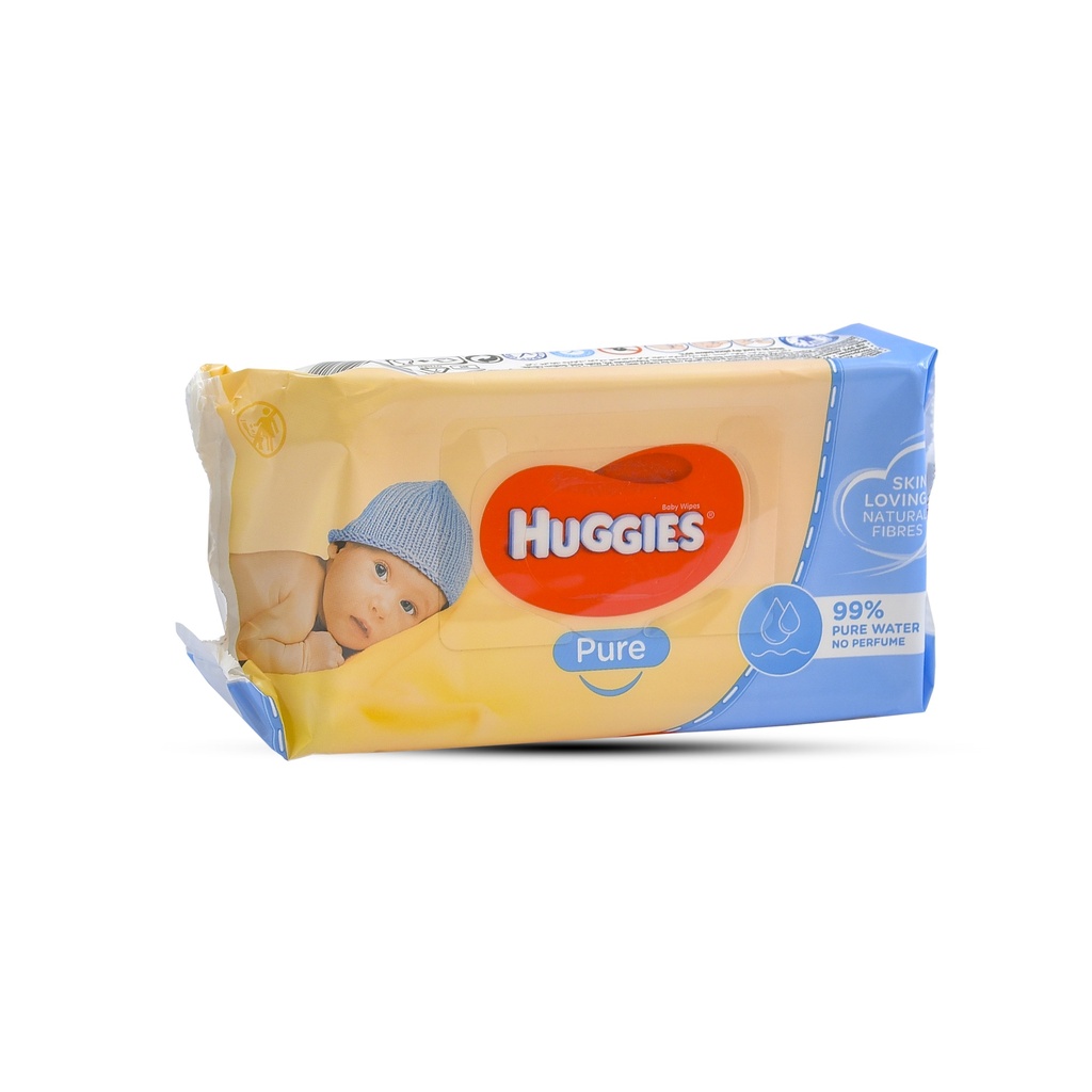 Huggies Pure 56 Baby Wipes