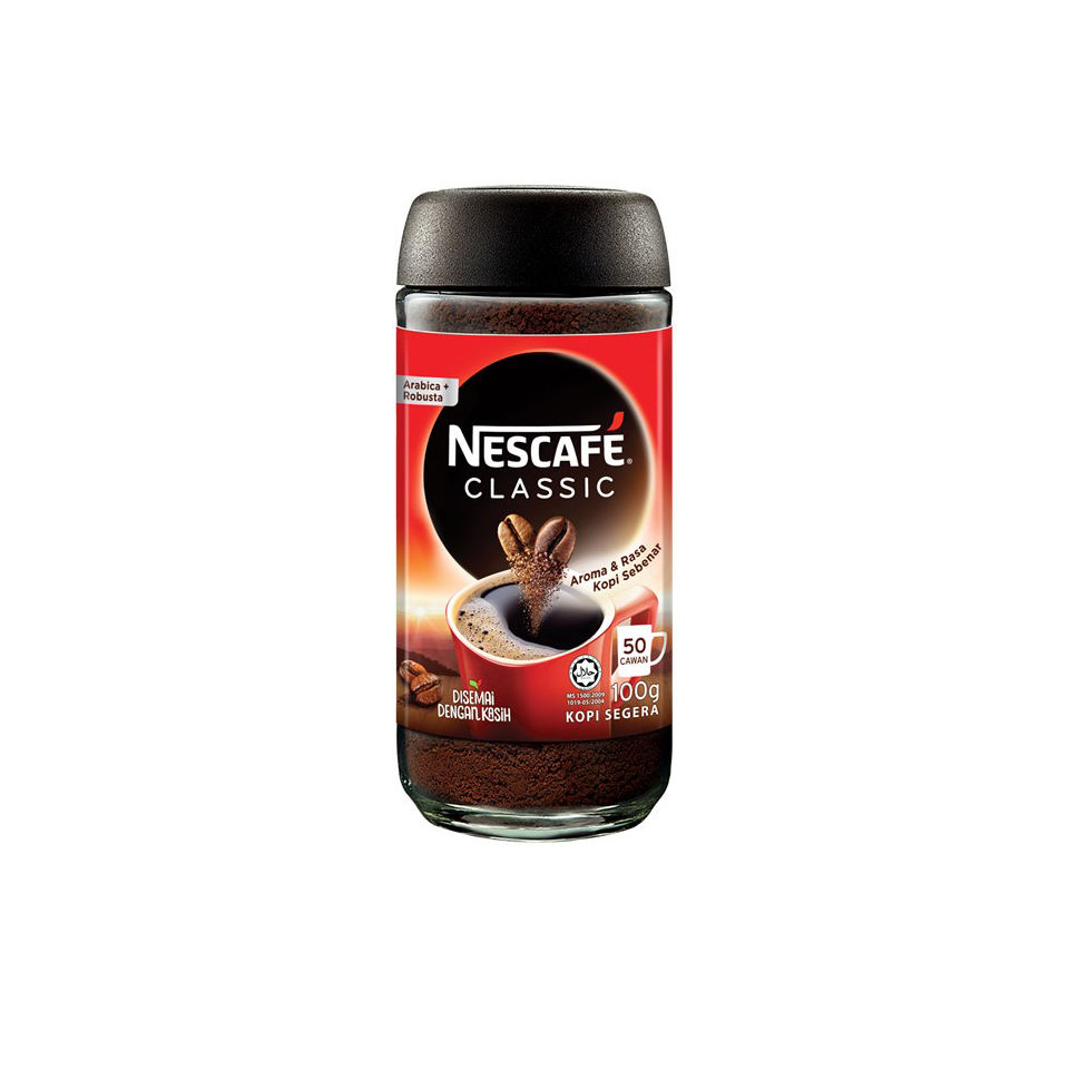 [9556001118752] Nescafe Original Coffee Jar 100g