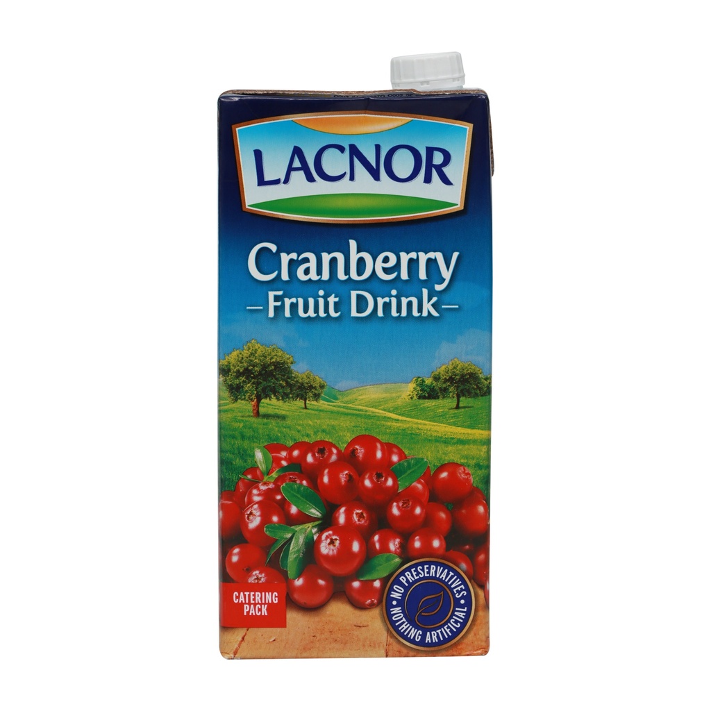 Lacnor Cranberry Fruit Drink 1ltr (ESSENTIALS)