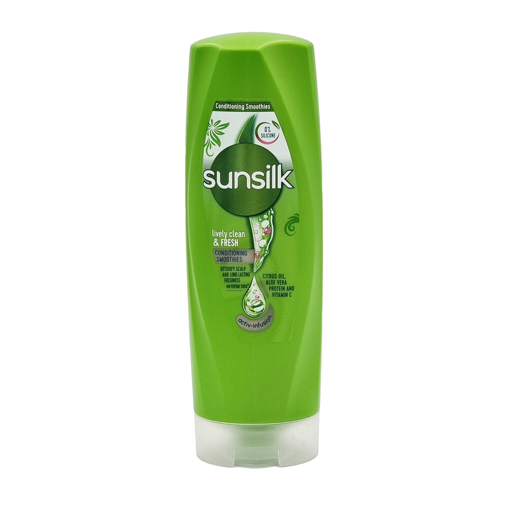SUNSILK CONDITIONER LIVELEY CLEAN & FRESH 300ML