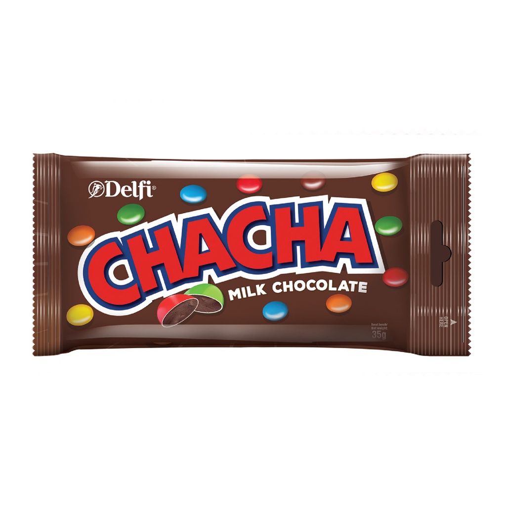 Delfi Chacha Milk Chocolate 50/60g