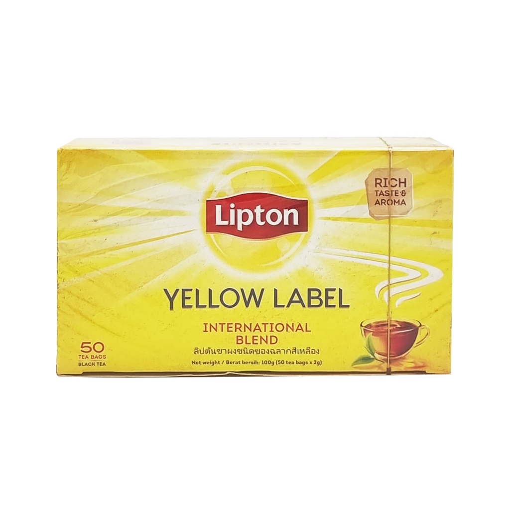 LIPTON YELLOW LABEL 50 BAGS 100G