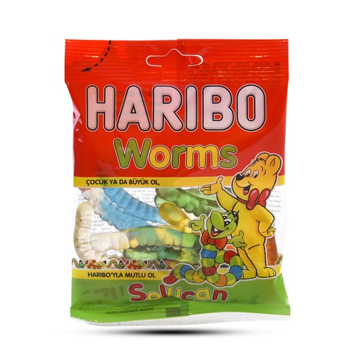 HARIBO WORMS 80G