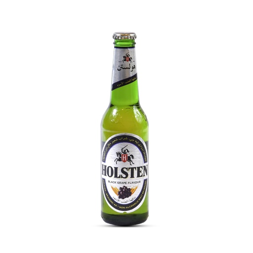 HOLSTEN NON ALCOHOLIC BEER BLACK GRAPE BTL 330ML