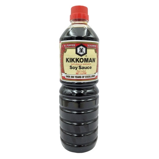 [4901515119804] KIKKOMAN SOY SAUCE 1LTR