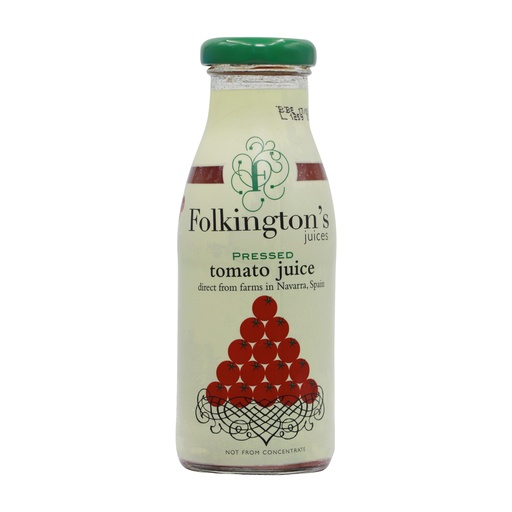 FOLKINGTON'S PRESSED TOMATO JUICE 250ML