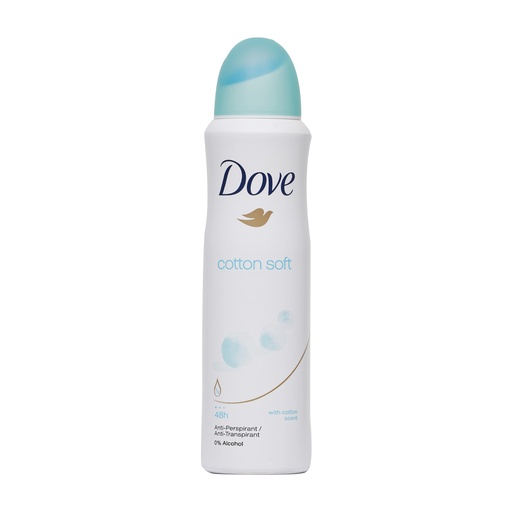 DOVE BODY SPRAY DEO - COTTON SOFT 150ML