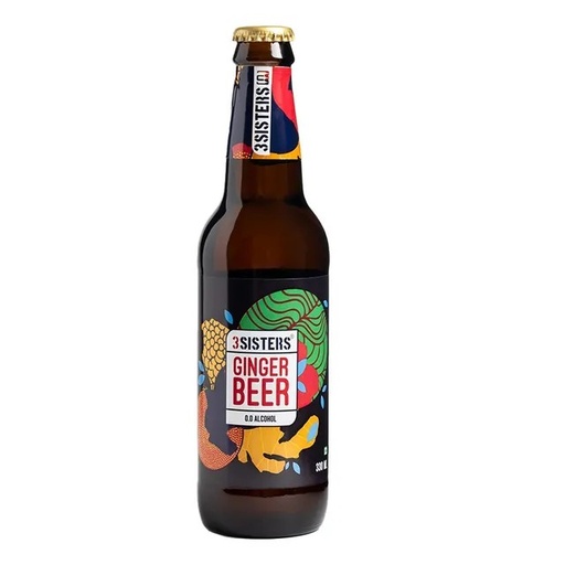 3 SISTERS NON ALCOHOLIC BEER GINGER BTL 330ML