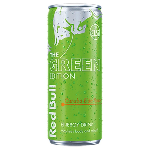 RED BULL ENERGY CURUBA-ELDERFLOWER (CAN) 250ML