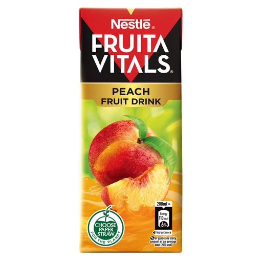 NESTLE FRUITA VITALS PEACH 200ML