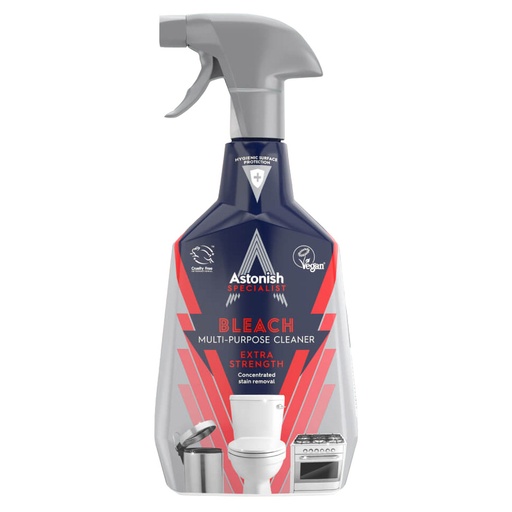 ASTONISH SPECIALIST BLEACH MULTI PURPOSE CLEANER EXTRA STRENGTH 750ML