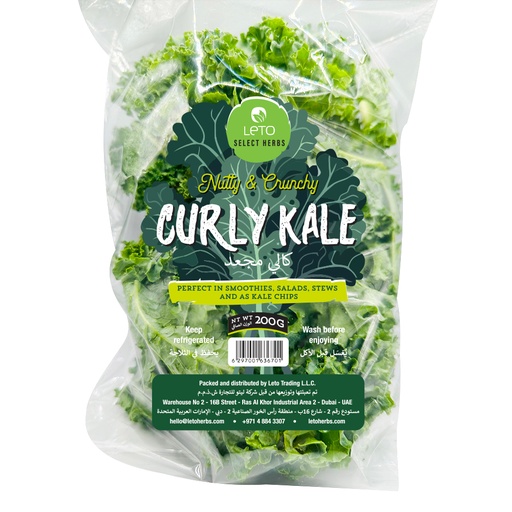 LETO CURLY KALE 100G