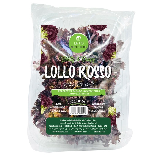 LETO LOLLO ROSSO LETTUCE 100G