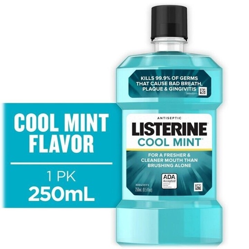 LISTERINE MOUTHWASH COOL MINT 250ML