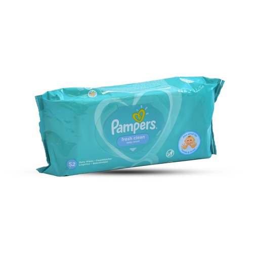 PAMPERS FRESH CLEAN 52 BABY WIPES