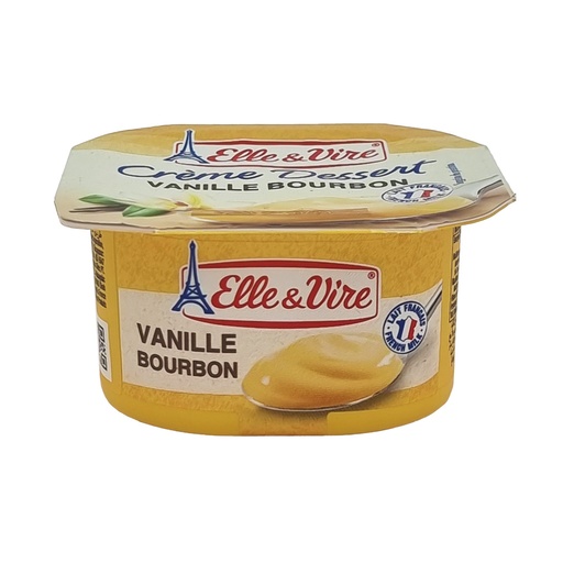 ELLE & VIRE CREME DESSERT VANILLE BOURBON 100G