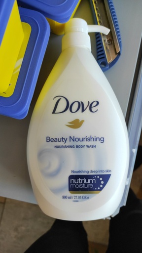 DOVE BEAUTY NOURISHING BODY WASH 800ML