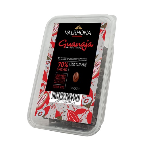VALRHONA GUANAJA 70% DARK CHOCOLATE 250G